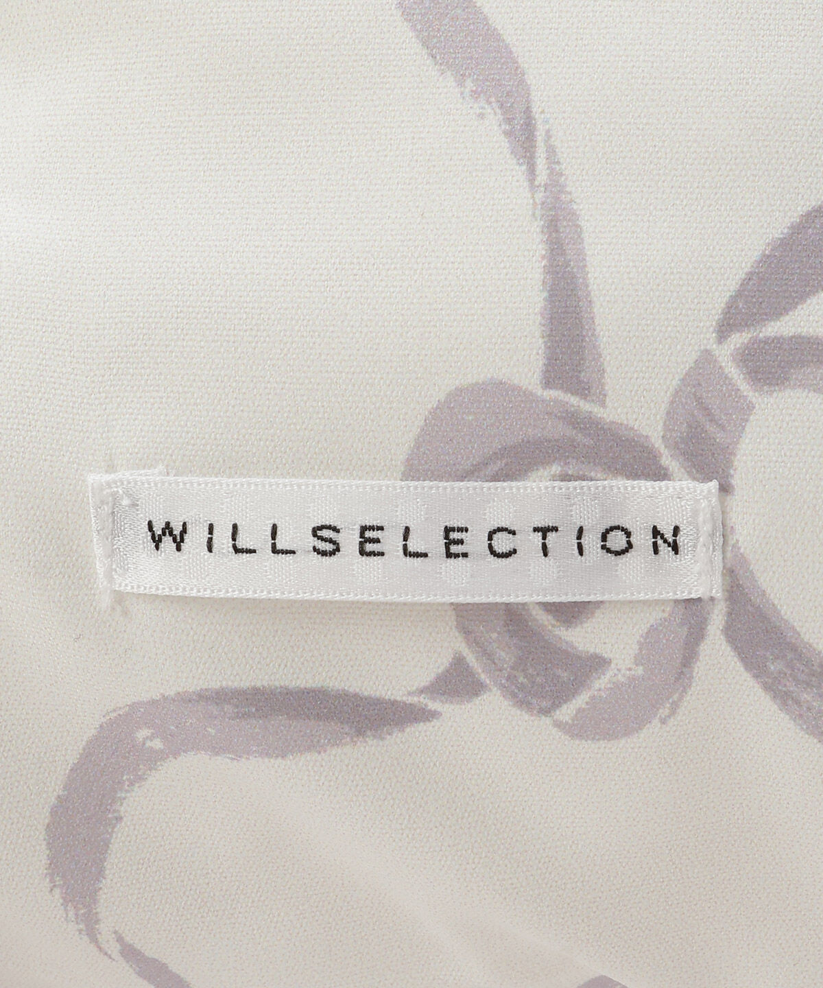 WILLSELECTION「リボンプリントトートバッグ」|トートバッグ|