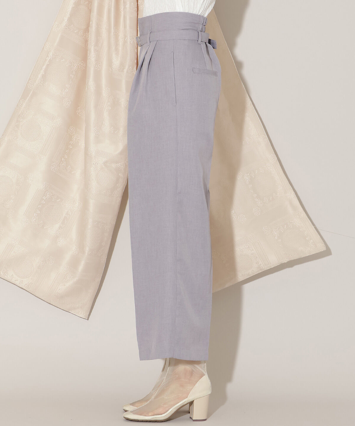 WILLSELECTION「ベルト付きタックワイドパンツ」|その他|