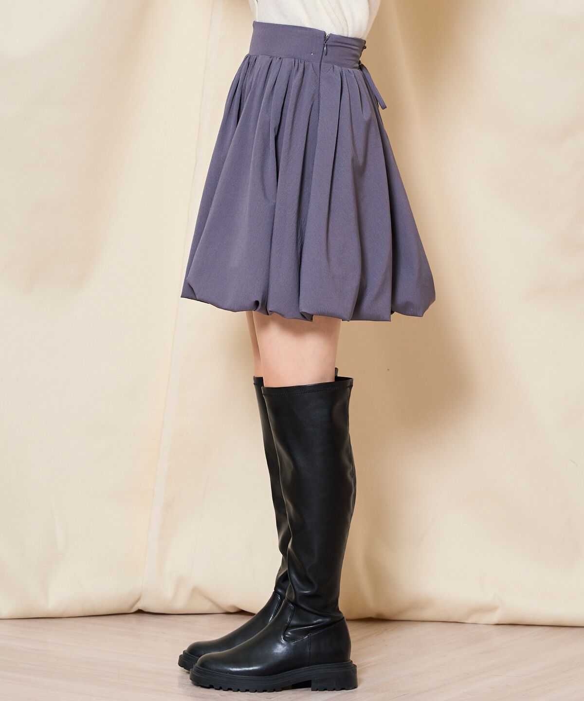 WILLSELECTION「バルーンミニスカート」|フレア|