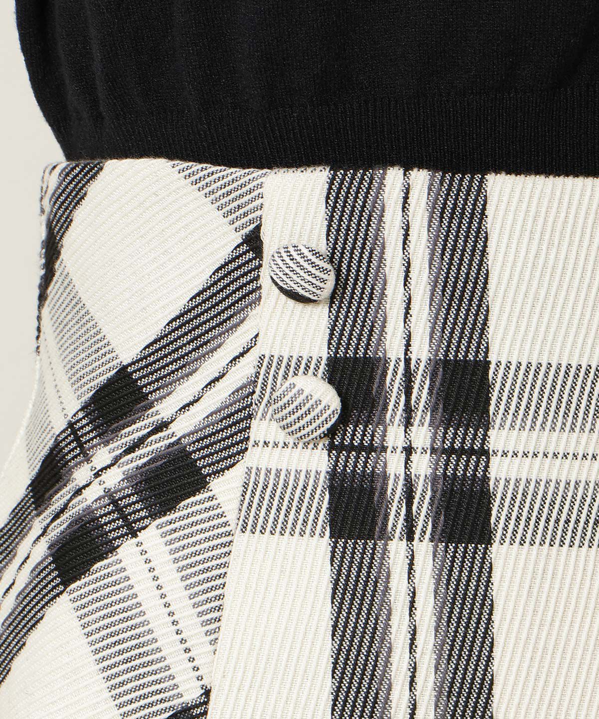 WILLSELECTION「ボックスタックミニスカート」|台形|