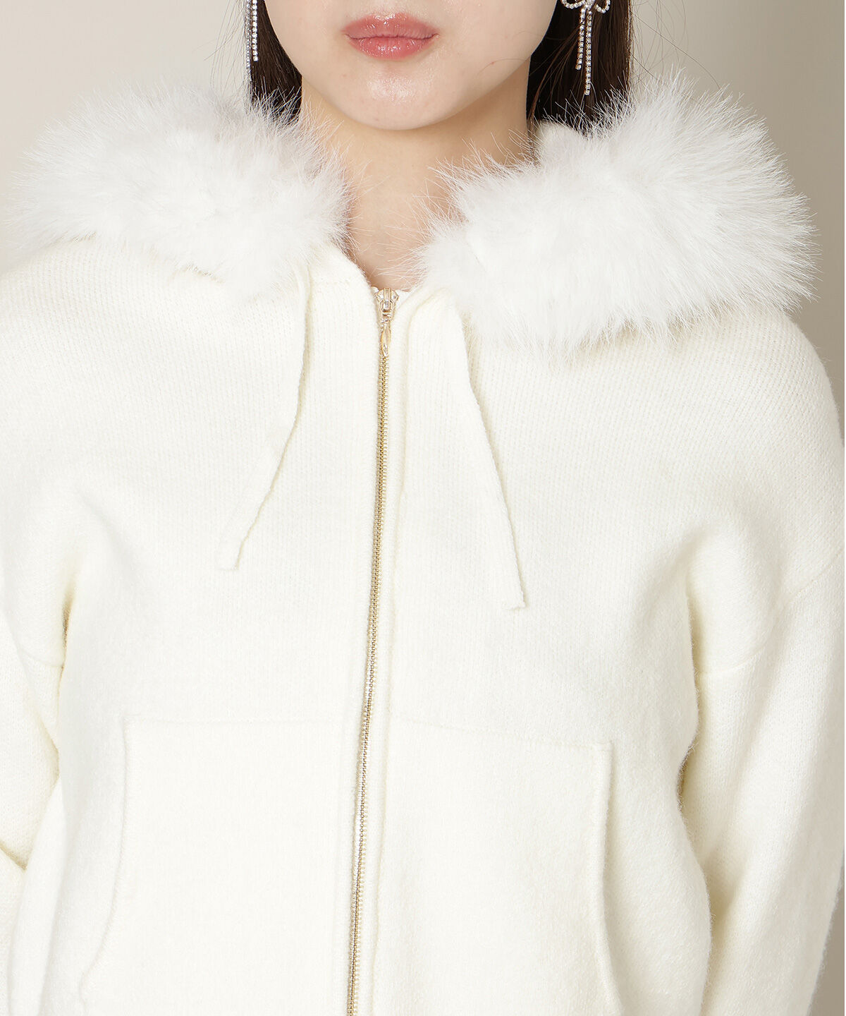 WILLSELECTION「フードファーニットパーカー」|パーカー|