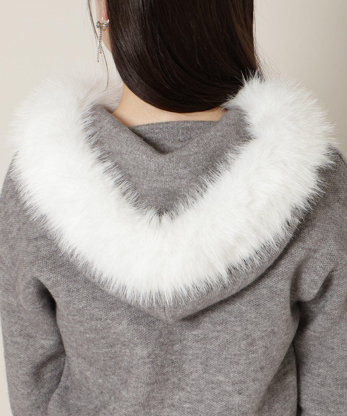 WILLSELECTION「フードファーニットパーカー」|パーカー|