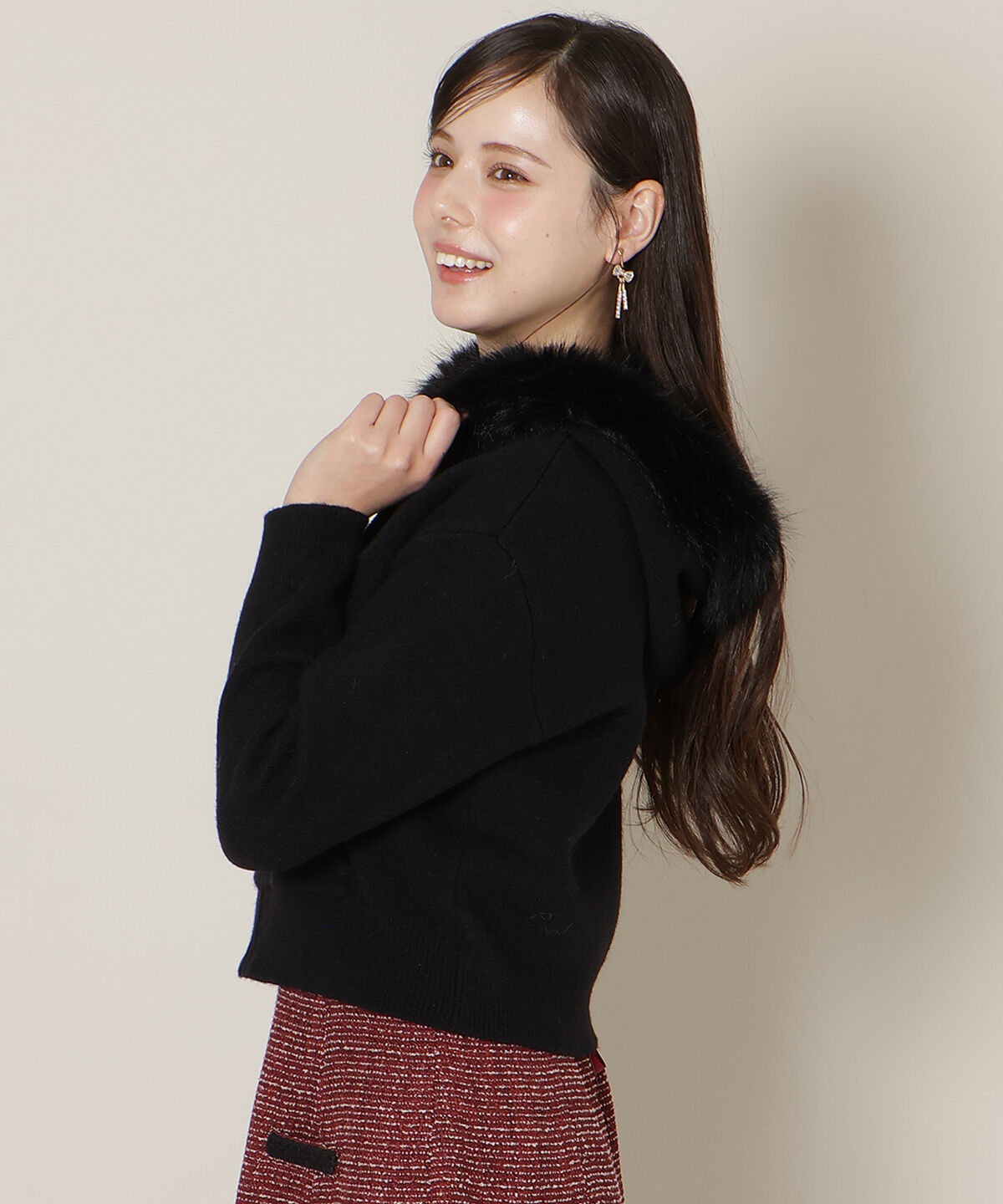 WILLSELECTION「フードファーニットパーカー」|パーカー|