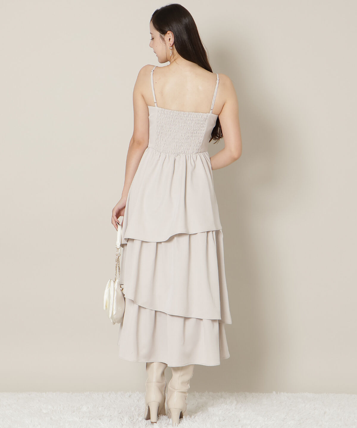 WILLSELECTION「ティアードキャミワンピース」|ワンピース|