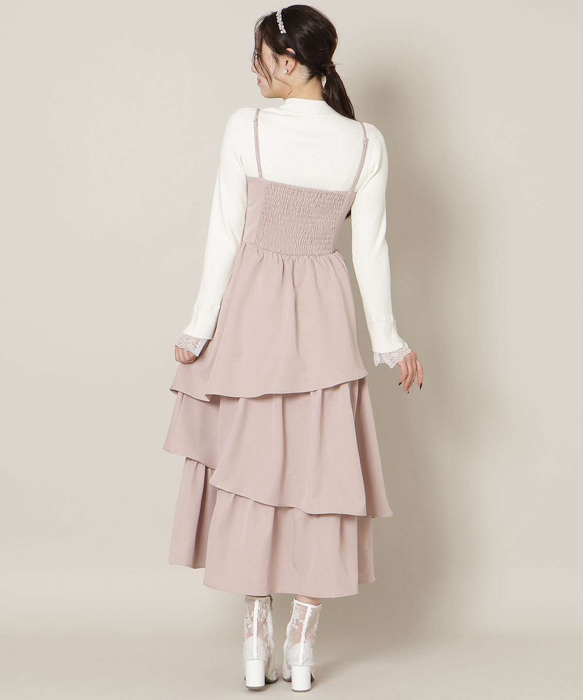 WILLSELECTION「ティアードキャミワンピース」|ワンピース|