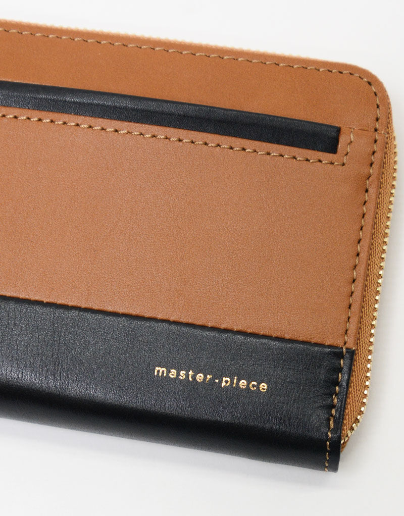 master-piece「Gloss ラウンドファスナーウォレット」|財布|