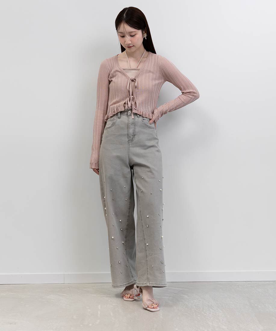  「チェリーヒールストラップサンダル」|サンダル|