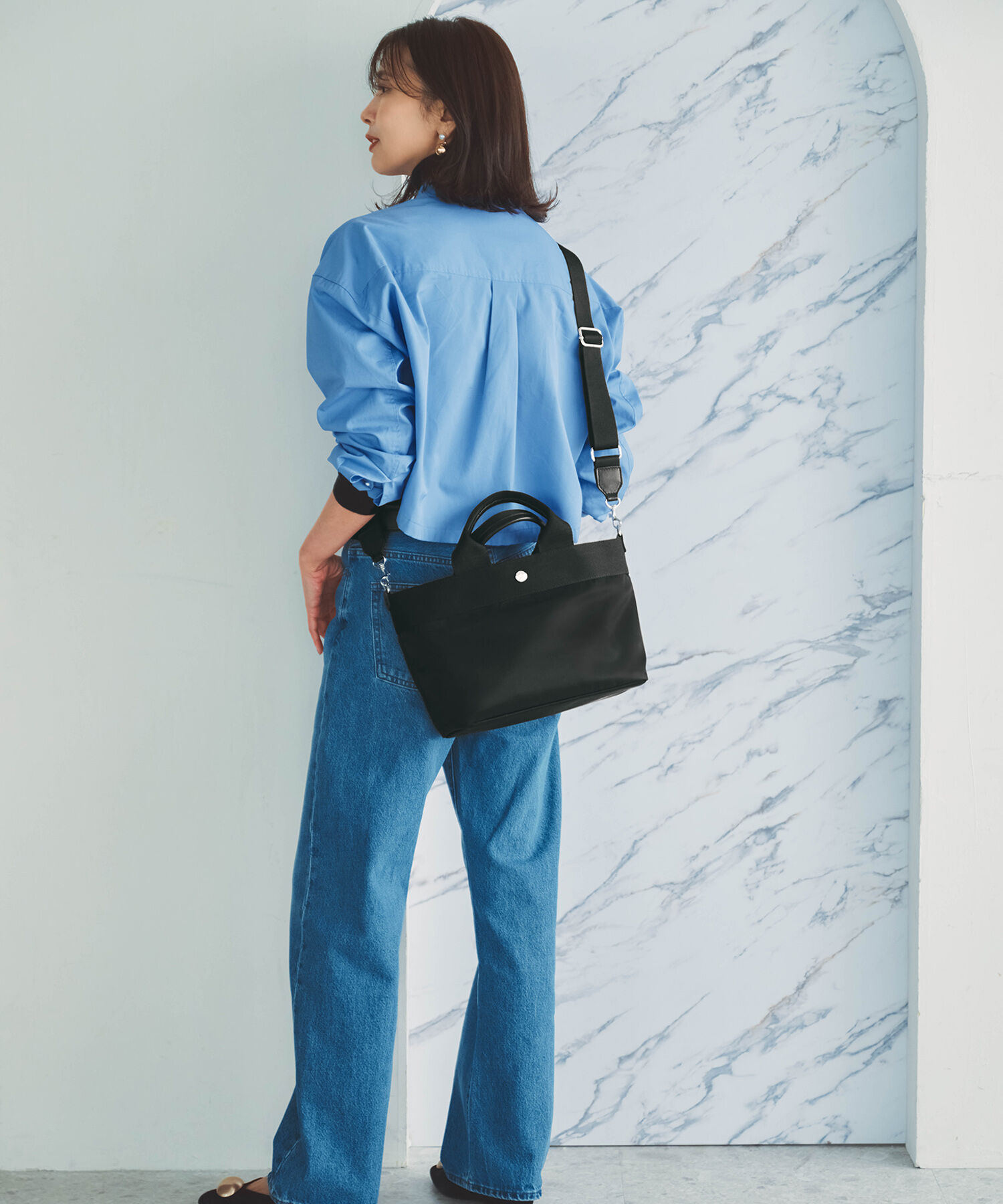 TOPKAPI BREATH「【Breath TOPKAPI sis】【WEB限定】ナイロン トート バッグ ショルダー付き 軽量 / RIPPLE リプル 」|トートバッグ|