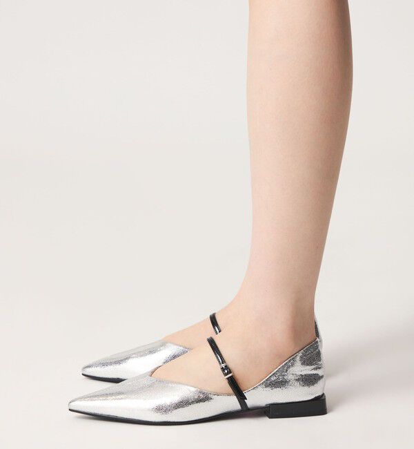 SY UNITED ARROWS「＜SY＞ ポインテッドベルト フラット20&uarr;」|パンプス|