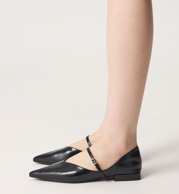 SY UNITED ARROWS「＜SY＞ ポインテッドベルト フラット20&uarr;」|パンプス|