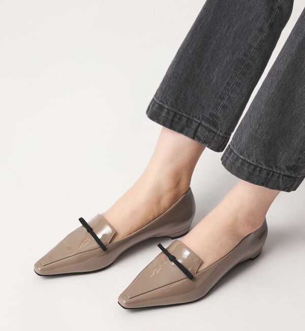 SY UNITED ARROWS「＜SY＞ シャープリボンオペラフラット15&uarr;」|パンプス|