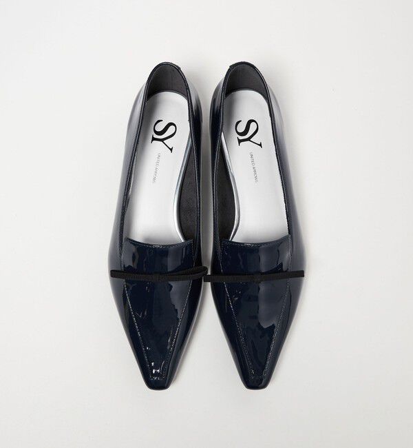 SY UNITED ARROWS「＜SY＞ シャープリボンオペラフラット15&uarr;」|パンプス|