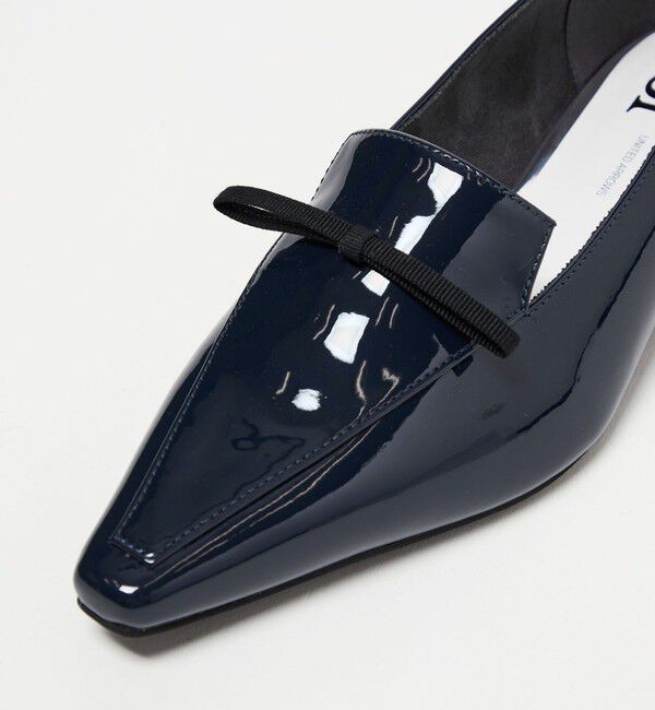 SY UNITED ARROWS「＜SY＞ シャープリボンオペラフラット15&uarr;」|パンプス|