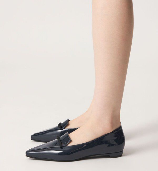 SY UNITED ARROWS「＜SY＞ シャープリボンオペラフラット15&uarr;」|パンプス|