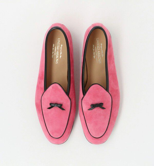 UNITED ARROWS「スエード ベルジャンシューズ」|ビジネス・ドレスシューズ|