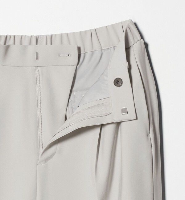 UNITED ARROWS「P 2タック ワイドパンツ ‐吸水速乾 帯電防止 接触冷感 ウォッシャブル‐」|スラックス|