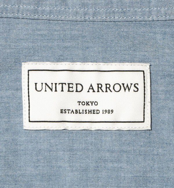 UNITED ARROWS「シャンブレー ワンピースカラー シャツ」|シャツ・ブラウス|