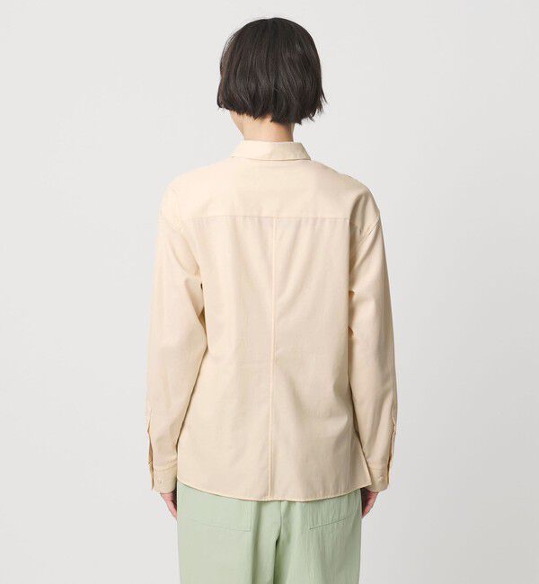 UNITED ARROWS「ドレープ ギャザー シャツ ‐ウォッシャブル‐」|シャツ・ブラウス|