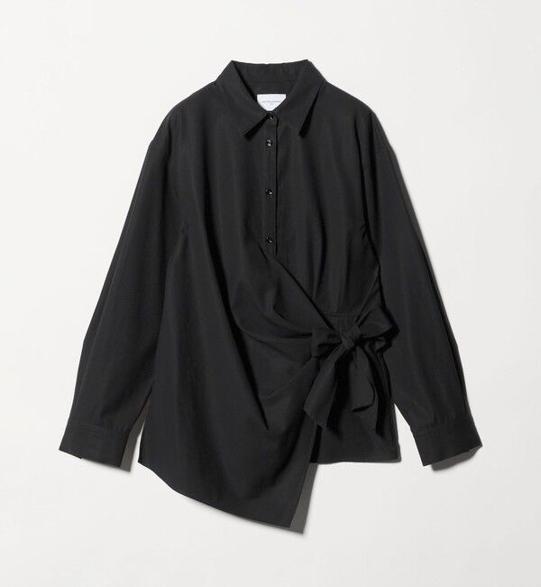 UNITED ARROWS「ドレープ ギャザー シャツ ‐ウォッシャブル‐」|シャツ・ブラウス|