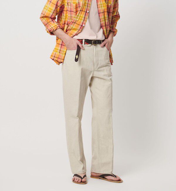 UNITED ARROWS「コットン/リネン キャンバス ブリーズ ファイブポケット パンツ」|その他|