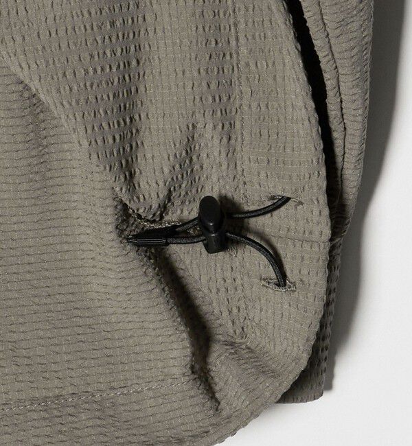 UNITED ARROWS「DotAir ドットエア サッカー ジップ シャツ　吸水速乾」|シャツ・ブラウス|