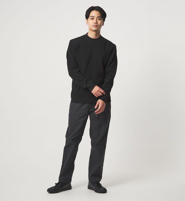 UNITED ARROWS green label relaxing「【WEB限定】JUST fit デイリー アゼ モックネック ニット」|ニット・セーター|