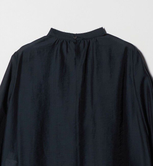 UNITED ARROWS green label relaxing「フェイクパール スタンドネック ブラウス」|シャツ・ブラウス|