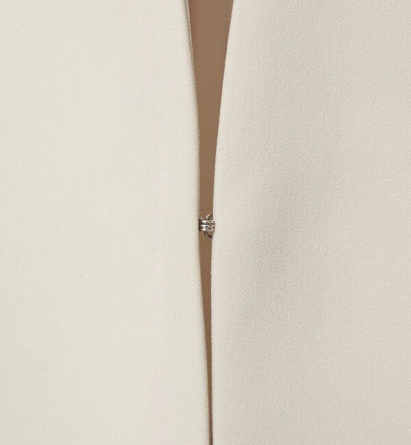 UNITED ARROWS green label relaxing「［size SHORTあり］パウドレ ノーラペル ジャケット ウォッシャブル ストレッチ」|ノーカラージャケット|