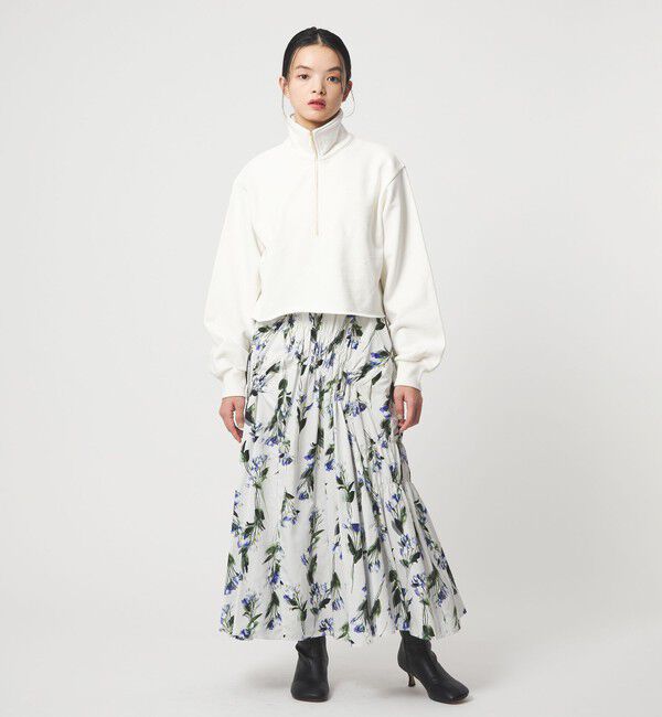 EMMEL REFINES「＜EMMEL REFINES＞EM ウラケ ハーフジップ プルオーバー」|スウェット・ジャージ|