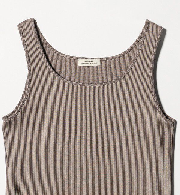 UNITED ARROWS green label relaxing「ブライトリブ タンクトップ」|タンクトップ|