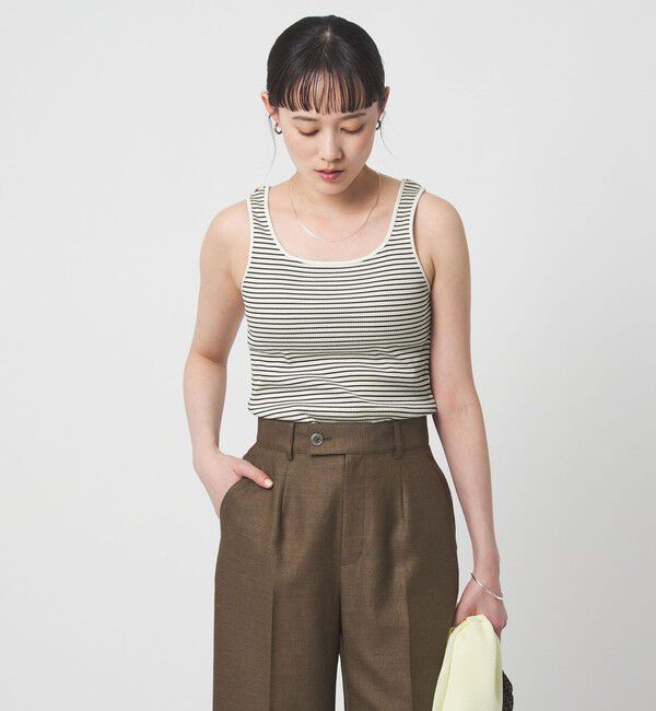 UNITED ARROWS green label relaxing「ブライトリブ タンクトップ」|タンクトップ|