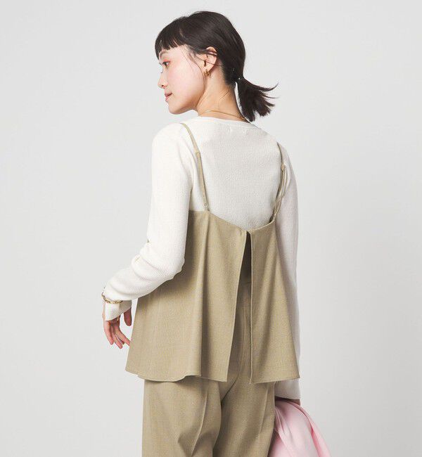 UNITED ARROWS green label relaxing「［size SHORT/TALLあり］ラミーブレンド オールインワン」|オールインワン|