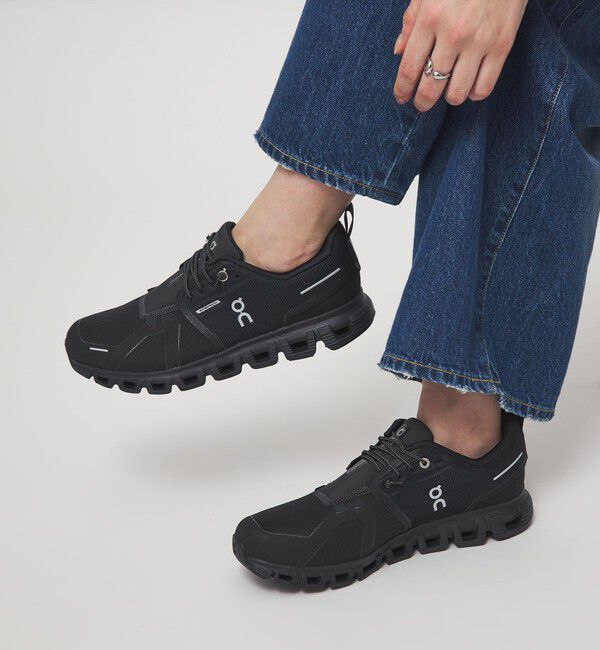 UNITED ARROWS green label relaxing「＜On＞クラウド 6 ウォータープルーフ スニーカー / Cloud 6 WP」|スニーカー|BLACK