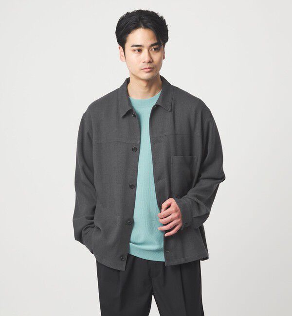 UNITED ARROWS green label relaxing「シアー プリペラ シャツ ブルゾン」|シャツ・ブラウス|