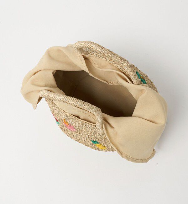 EMMEL REFINES「＜The Bagmati＞シシュウ カゴバッグ＜ Select by EMMEL REFINES ＞」|かごバッグ|