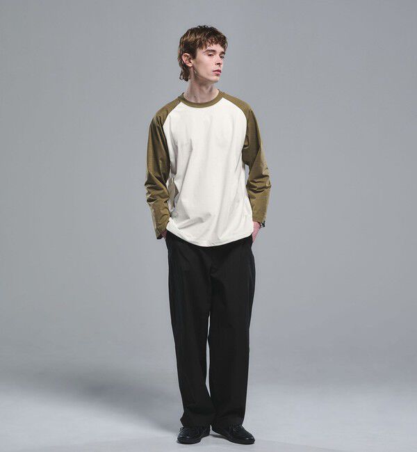 UNITED ARROWS green label relaxing「コットン ナイロン バレル ワイド イージーパンツ W4」|その他|