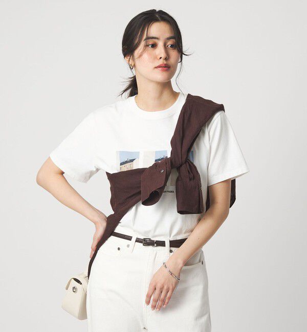 UNITED ARROWS green label relaxing「コラージュ フォト ショートスリーブ Tシャツ」|Tシャツ・カットソー|