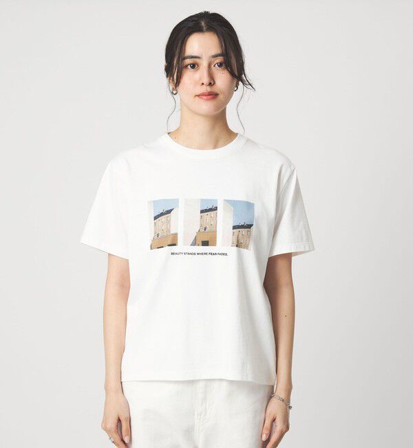 UNITED ARROWS green label relaxing「コラージュ フォト ショートスリーブ Tシャツ」|Tシャツ・カットソー|