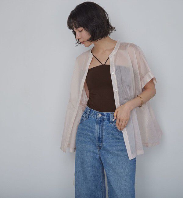 UNITED ARROWS green label relaxing「ホルターネックキャミソール / カップインナー」|キャミソール|