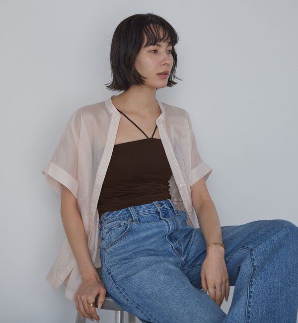 UNITED ARROWS green label relaxing「ホルターネックキャミソール / カップインナー」|キャミソール|