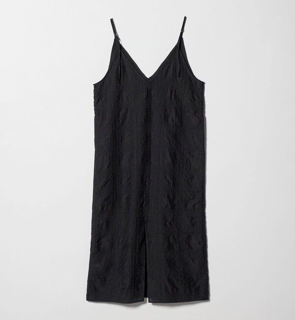 UNITED ARROWS green label relaxing「シアー クロス ステッチ ワンピース」|ワンピース|