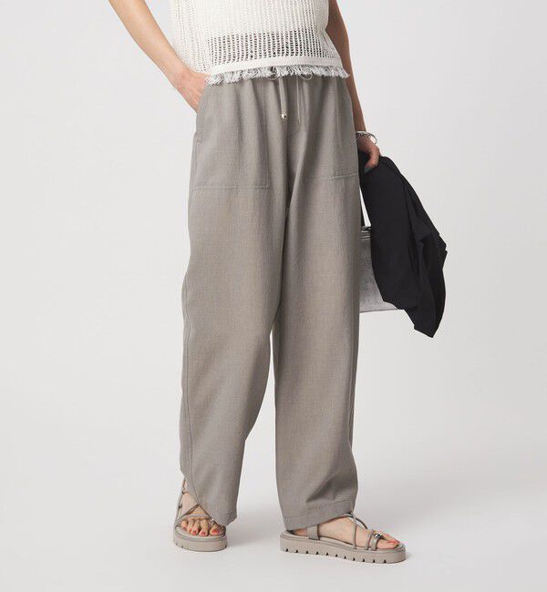 UNITED ARROWS green label relaxing「［size SHORT/TALLあり］ドライクロスパンツ」|その他|LT.GRAY