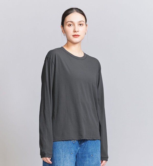 BEAUTY&YOUTH UNITED ARROWS「コットン ルーズ ロングスリーブ Tシャツ」|Tシャツ・カットソー|