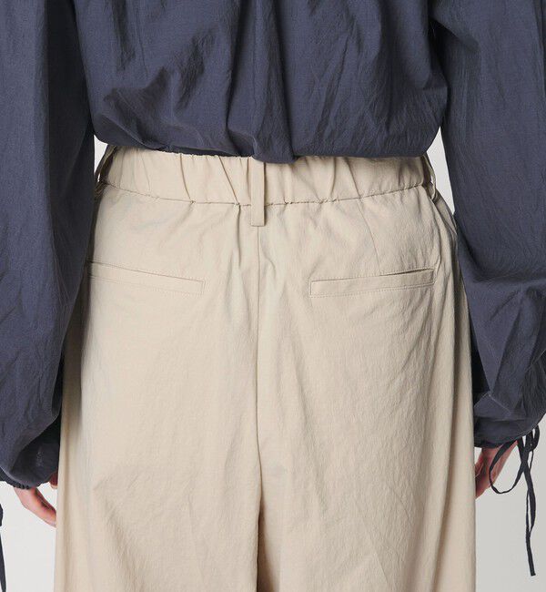BEAUTY&YOUTH UNITED ARROWS「ナイロンコットン ワイドタックパンツ ウォッシャブル」|その他|