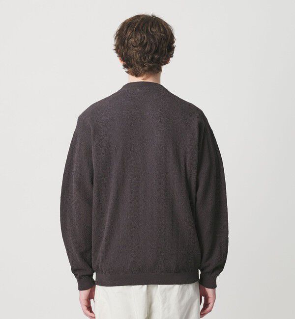 BEAUTY&YOUTH UNITED ARROWS「テクスチャード 3ボタン ヘンリーネック ニット ウォッシャブル」|ニット・セーター|