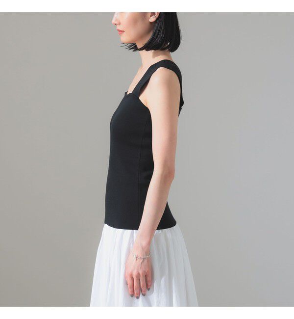 Demi-Luxe BEAMS 「【別注】スタイリスト佐藤佳菜子 &times; SLOANE / ミラノ リブ タンクトップ」|ニット・セーター|