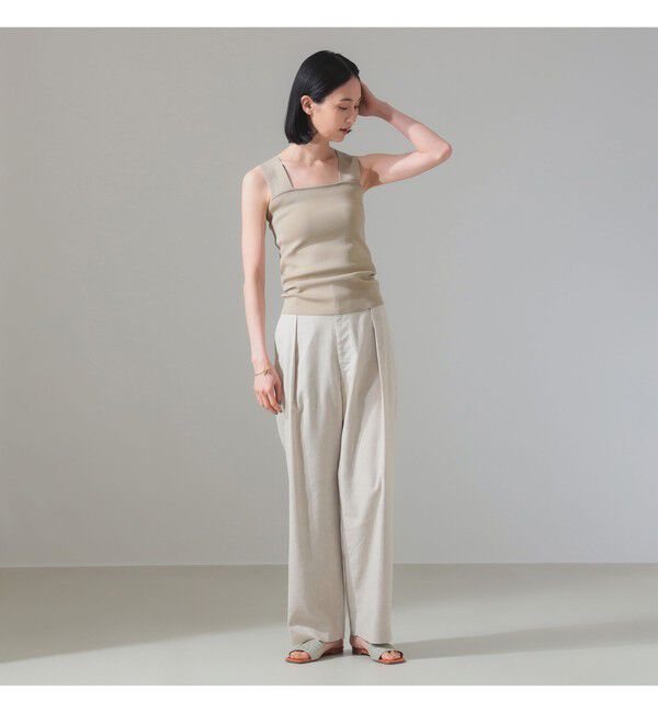 Demi-Luxe BEAMS 「【別注】スタイリスト佐藤佳菜子 &times; SLOANE / ミラノ リブ タンクトップ」|ニット・セーター|