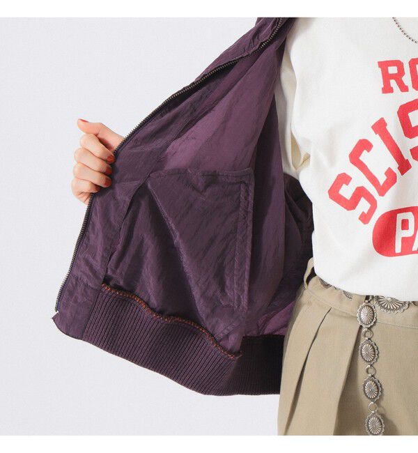 BEAMSBOY「バーシティー ブルゾン」|ブルゾン・スタジャン|