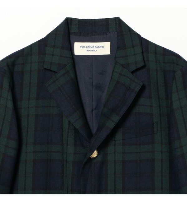 BEAMSBOY「ティーダブ スリー ボタン ブレザー」|テーラードジャケット|
