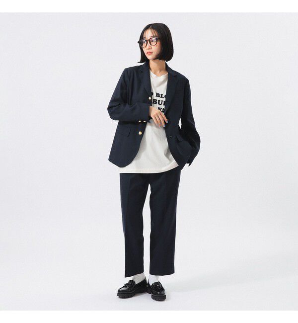 BEAMSBOY「ティーダブ スリー ボタン ブレザー」|テーラードジャケット|